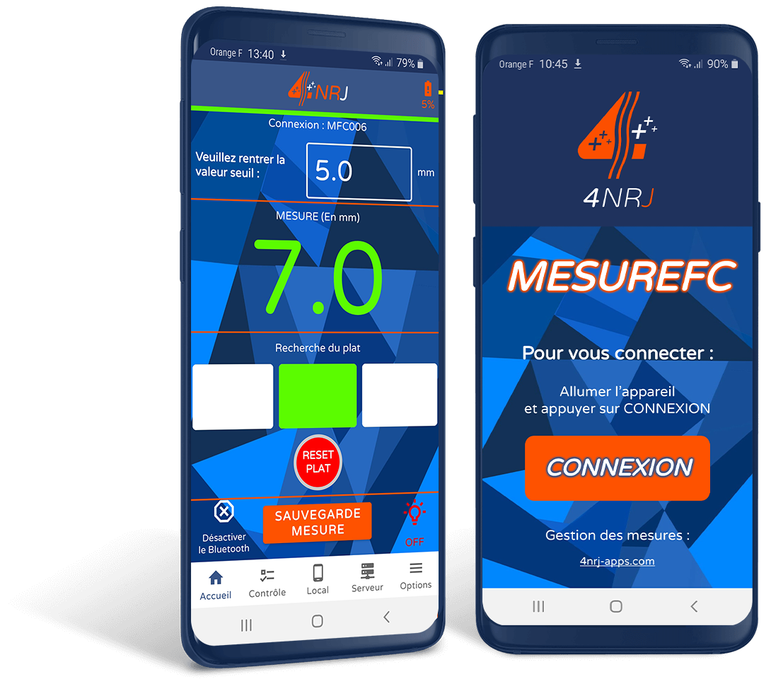 Ensemble mesure par profilométrie laser pour fil de contact caténaire